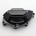 WOODCRAFT LHS Stator Cover Black Anodized for Ducati Panigale / Streetfighter V4 / S / R / Speciale
